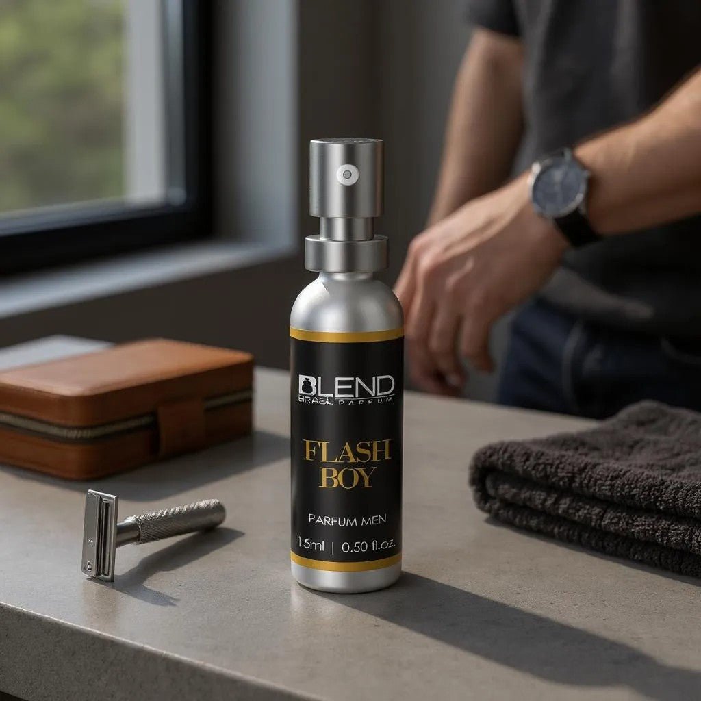 Kit de 3 Perfumes 15 ml masculino - FireSense/RunningSport/FlashBoy - StoreParfum