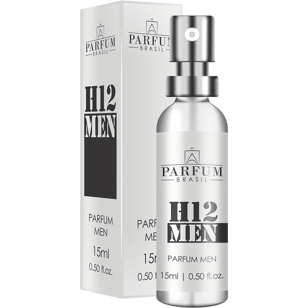 Kit Homem com H - H12 Men Vip100ml + H12 SK8 Men15ml + - H12 Men Vip15ml + H12 Men15ml + H12 Black15ml - StoreParfum