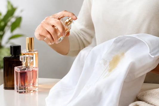 Perfume mancha roupas? Saiba evitar e remover