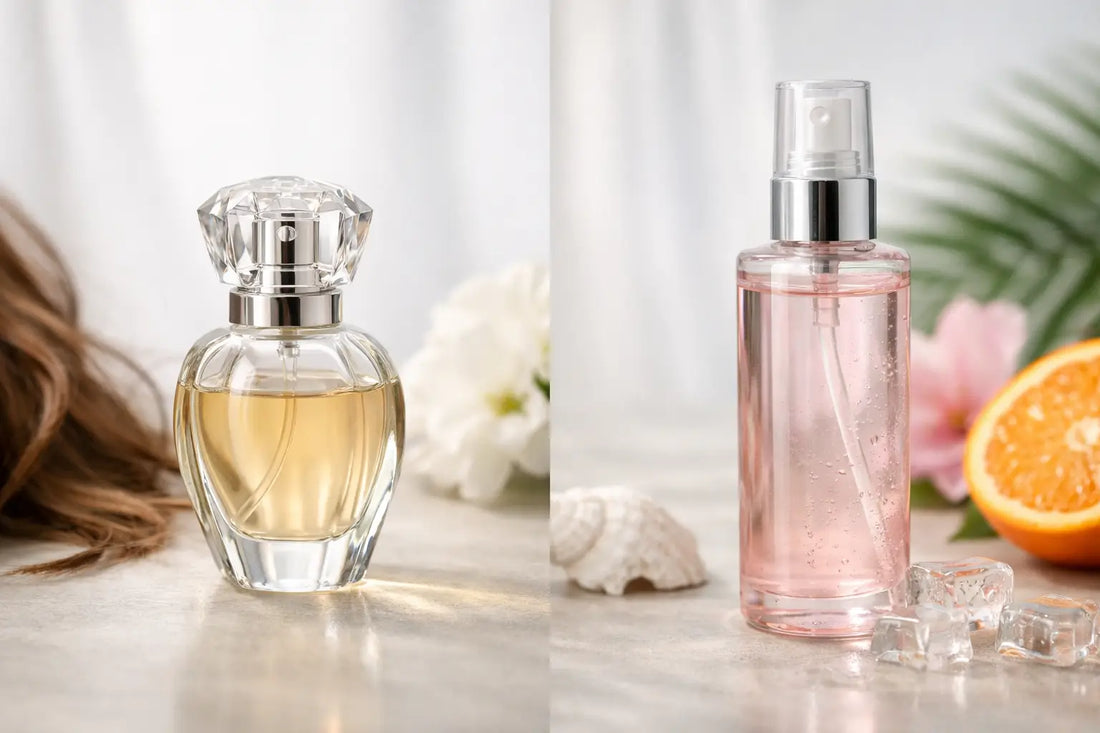 Perfume de cabelo ou body splash?