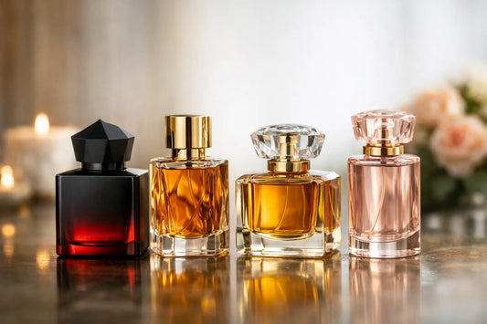 Vulcan Feu, Sabah, Royal Amber e Rose Eclat