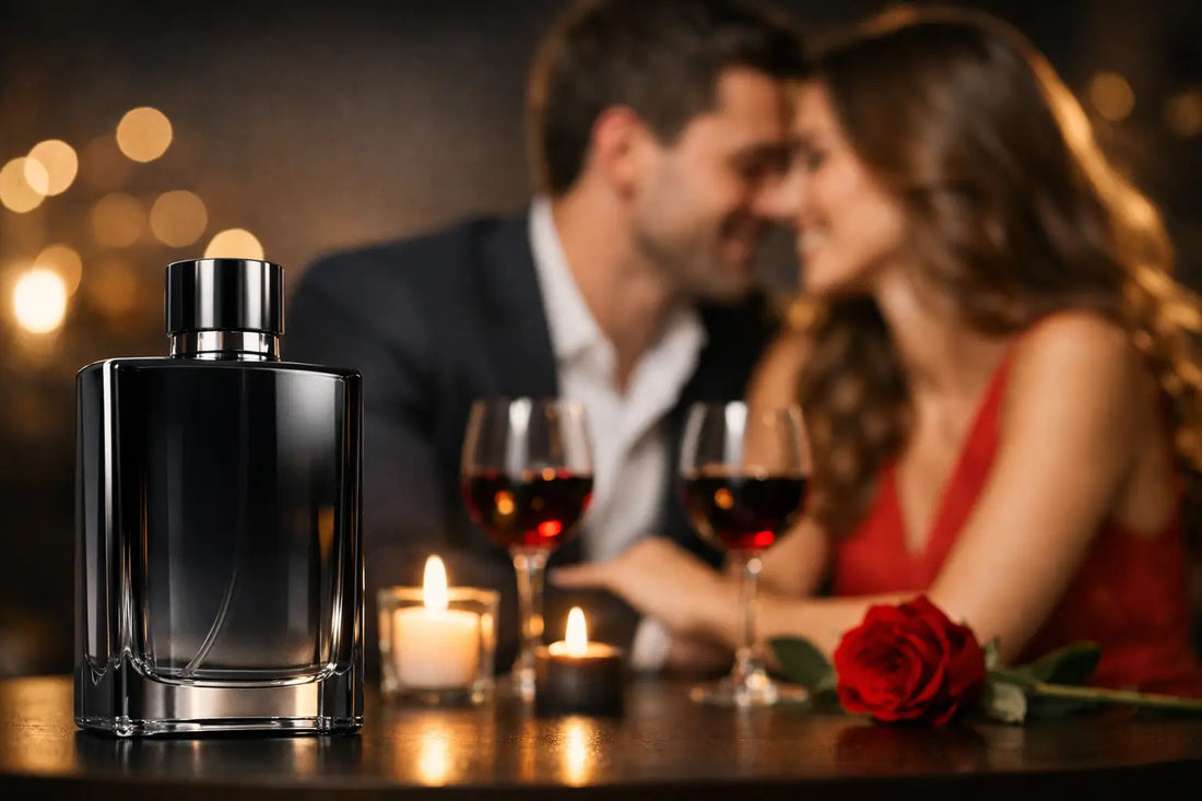 Perfume masculino para encontro romântico ideal
