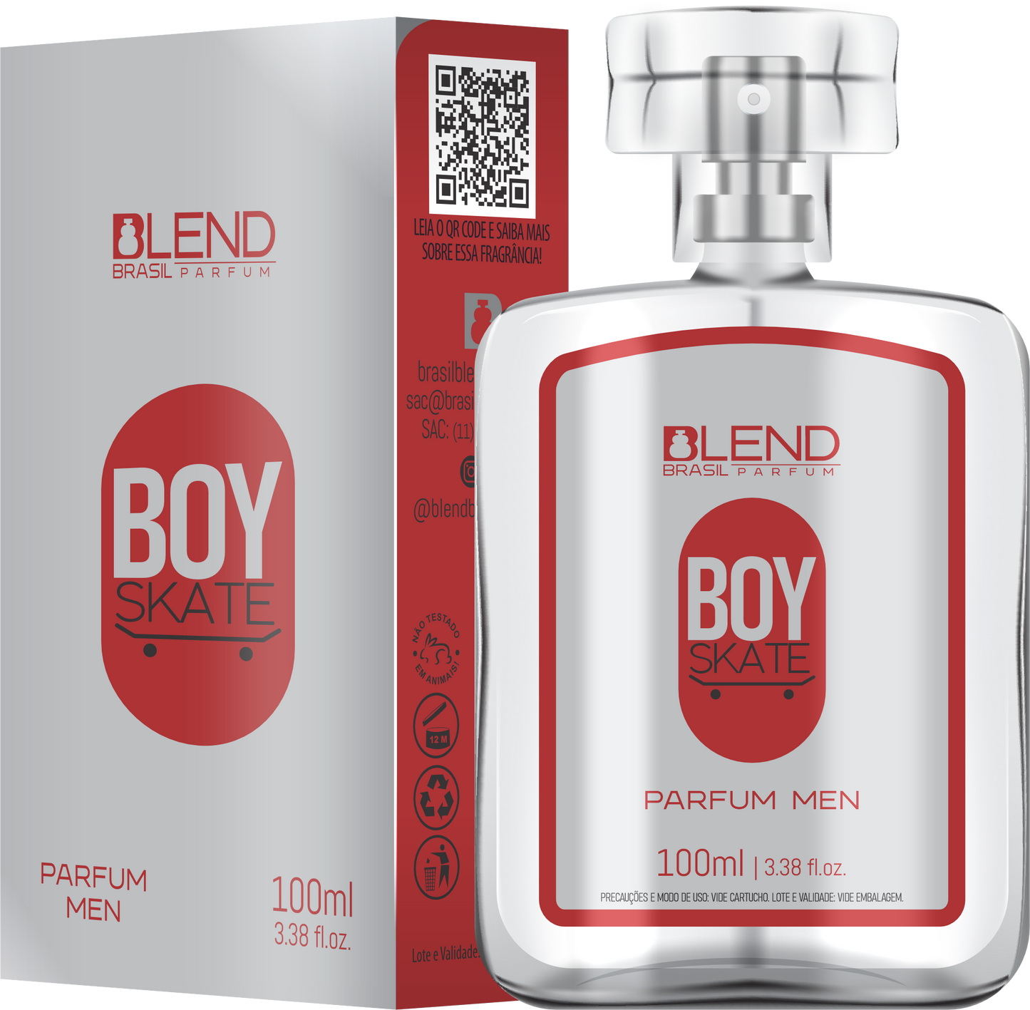 Kit Ninguem me segura- Pague 2 e leva 3 -  Lafayette + Aile de Pegasus + Boy Skate 100mls (Brinde)