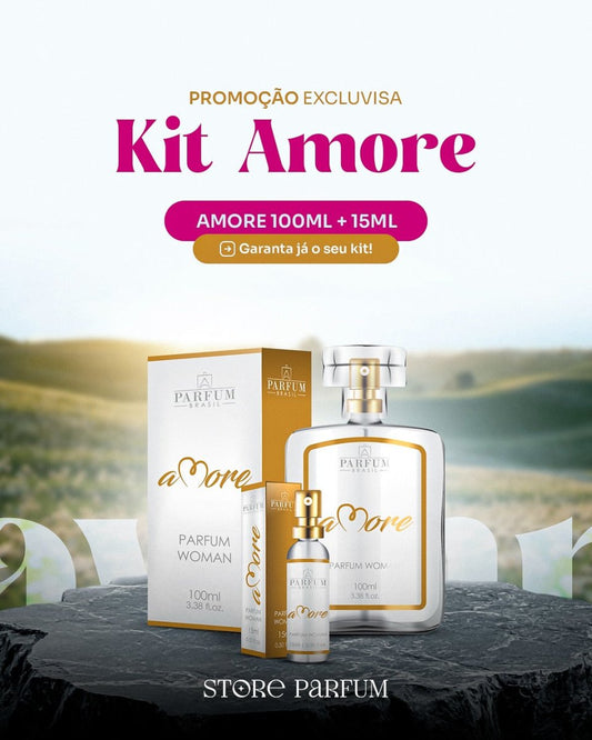 Kit Amore - Amore 100 + 15mls - StoreParfum