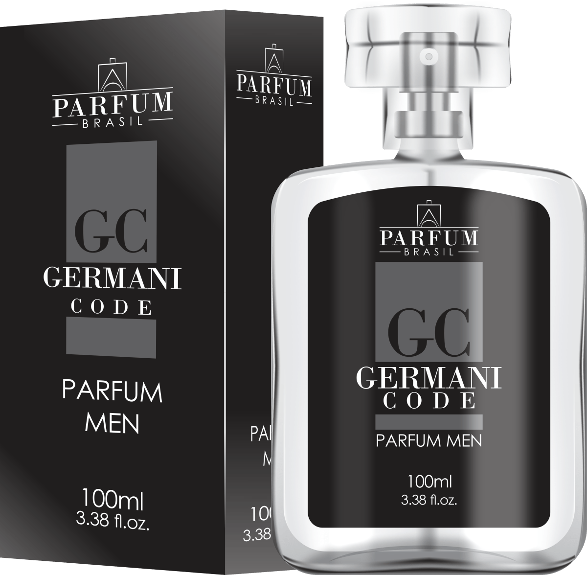 Kit Black Power +brinde - H12Black100ml + GermaniCode100ml+Savanna15ml (brinde) - StoreParfum