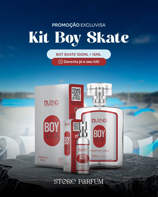 Kit Boy Skate - Boy Skate100 + 15mls - StoreParfum