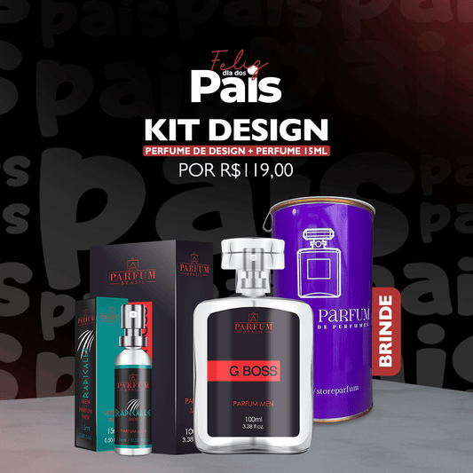 Kit Design - Dia dos Pais - StoreParfum