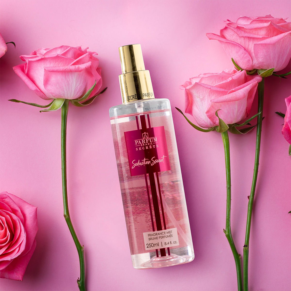 Kit doce e perigosa - GD Girl 100ml + GD Love 15ml + Body splash Seduction Scent - StoreParfum