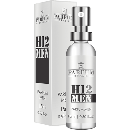 Kit Homem com H - H12 Men Vip100ml + H12 SK8 Men15ml + - H12 Men Vip15ml + H12 Men15ml + H12 Black15ml - StoreParfum